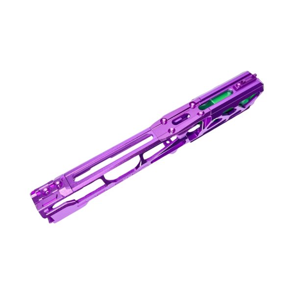 CTM FUKU-2 Skeleton CNC Upper Set for AAP-01 - Violet / Green CTM FUKU-2 Skeleton CNC Upper Set for AAP-01 - Violet / Green