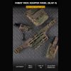 WST Fanny Pack MOLLE Adapter Panel, Small (4 Rows) – MC WST Fanny Pack MOLLE Adapter Panel, Small (4 Rows) – MC