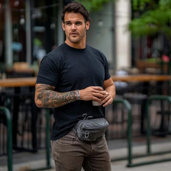 EBERLESTOCK BANDO BAG Concealed Carry Fanny / Hip Pack - Grey EBERLESTOCK BANDO BAG Concealed Carry Fanny / Hip Pack - Grey
