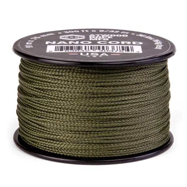 NANO PARACORD 0,75mm / 90m - Olive Drap NANO PARACORD 0,75mm / 90m - Olive Drap
