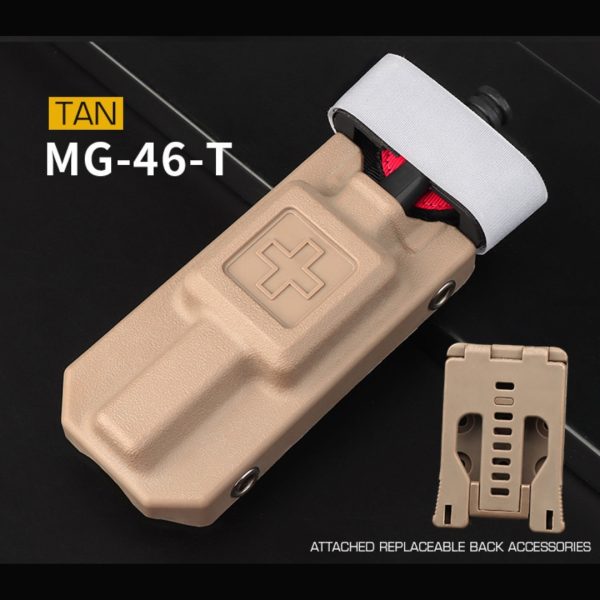 WST MOLLE Holster and CAT Tourniquet Dummy (Set) – Tan WST MOLLE Holster and CAT Tourniquet Dummy (Set) – Tan