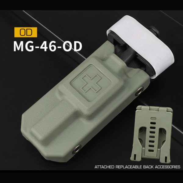 WST MOLLE Holster and CAT Tourniquet Dummy (Set) – Green WST MOLLE Holster and CAT Tourniquet Dummy (Set) – Green