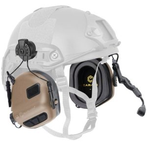 EARMOR M32 PLUS Electronic Tactical Headset, Headband / Helmet Mount - Tan EARMOR M32 PLUS Electronic Tactical Headset, Headband / Helmet Mount - Tan