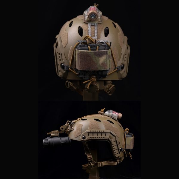 WST NVG Battery Helmet Pouch, VELCRO Mount – Coyote WST NVG Battery Helmet Pouch, VELCRO Mount – Coyote