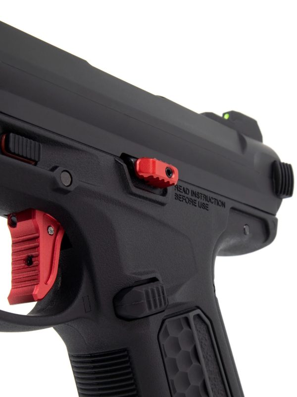 AAP-01 Extended Slide Release - Red AAP-01 Extended Slide Release - Red
