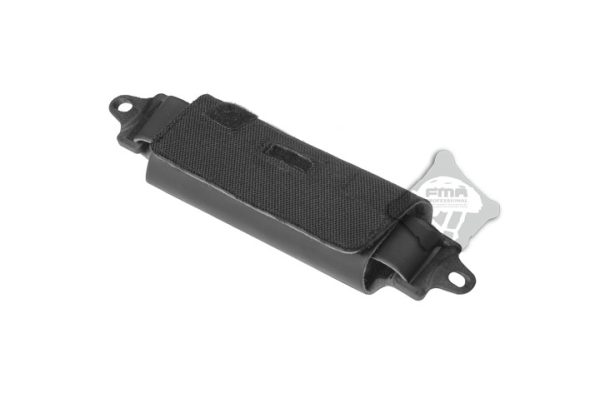 FMA Helmet Balancing Rear Pouch with Weight Blocks - Black