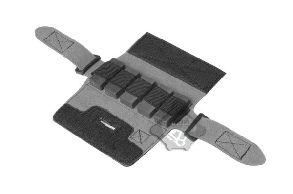 FMA Helmet Balancing Rear Pouch with Weight Blocks - Black