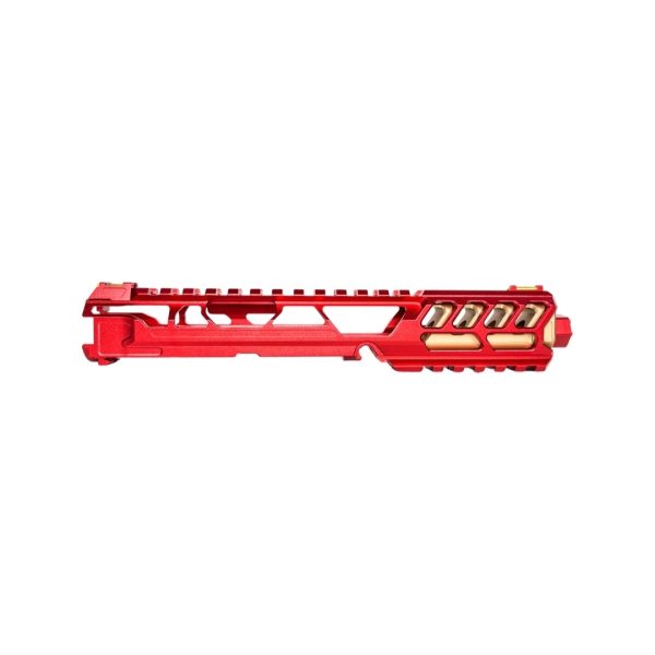 CTM FUKU-2 CNC Upper Set V2 for AAP-01, CUTOUT (Long) - Red / Gold CTM FUKU-2 CNC Upper Set V2 for AAP-01, CUTOUT (Long) - Red / Gold