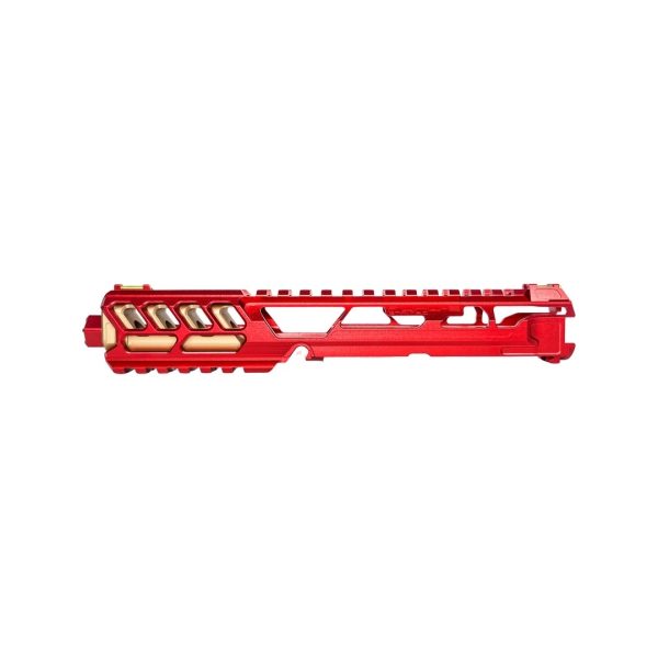 CTM FUKU-2 CNC Upper Set V2 for AAP-01, CUTOUT (Long) - Red / Gold CTM FUKU-2 CNC Upper Set V2 for AAP-01, CUTOUT (Long) - Red / Gold