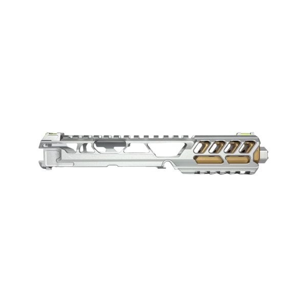 CTM FUKU-2 CNC Upper Set V2 for AAP-01, CUTOUT (Long) - Silver / Gold
