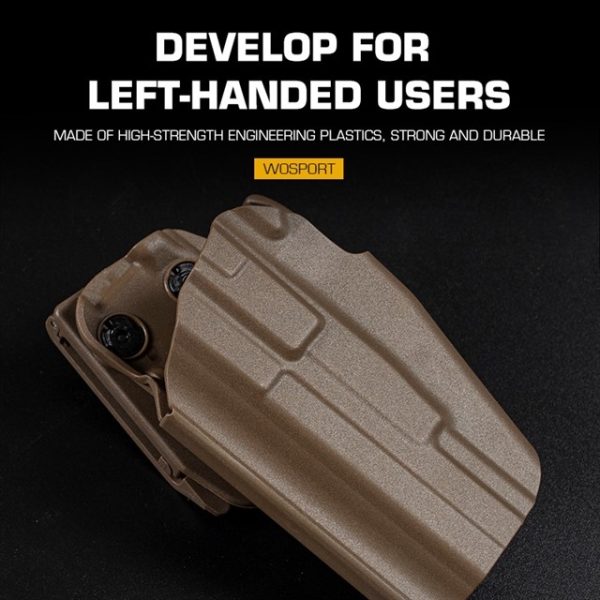 WST GB-35 Full Size Universal Holster, Left Hand – Green WST GB-35 Full Size Universal Holster, Left Hand – Green