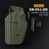 WST GB-35 Full Size Universal Holster, Left Hand – Green WST GB-35 Full Size Universal Holster, Left Hand – Green