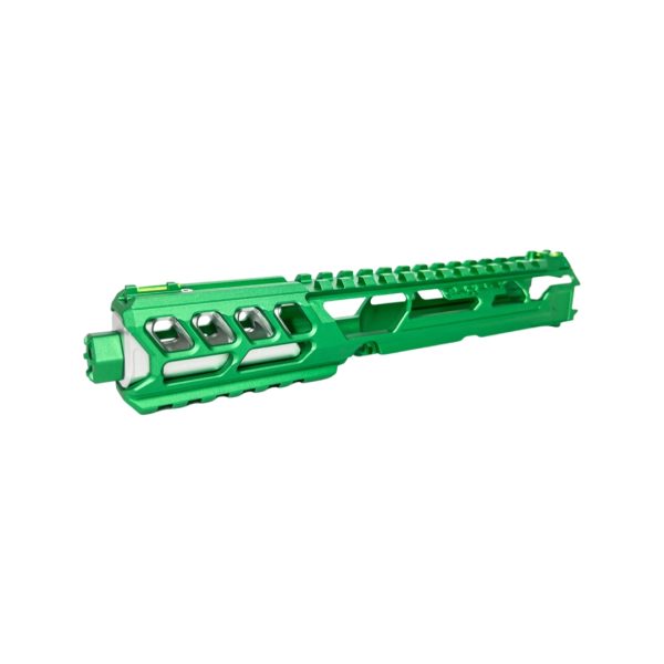 CTM FUKU-2 CNC Upper Set V2 for AAP-01, CUTOUT (Long) - Green / Silver CTM FUKU-2 CNC Upper Set V2 for AAP-01, CUTOUT (Long) - Green / Silver