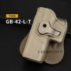 WST G-Series Belt Holster, Left Hand – Tan WST G-Series Belt Holster, Left Hand – Tan