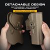 WST G-Series Belt Holster, Left Hand – Tan WST G-Series Belt Holster, Left Hand – Tan