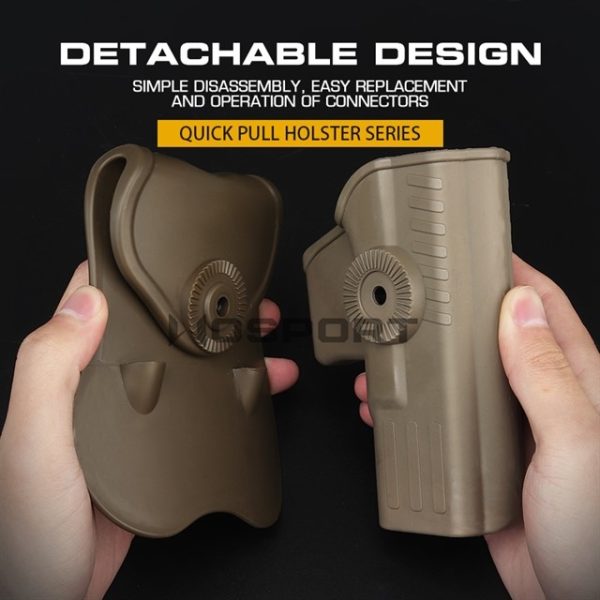 WST G-Series Belt Holster, Left Hand – Tan WST G-Series Belt Holster, Left Hand – Tan