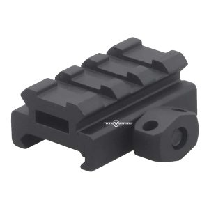 VO 0.5" Picatinny Riser Rail Mount (1.27 cm), Short - Black VO 0.5" Picatinny Riser Rail Mount (1.27 cm), Short - Black