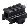 VO 0.83" Picatinny Riser Rail Mount (2.1 cm), Short - Black VO 0.83" Picatinny Riser Rail Mount (2.1 cm), Short - Black