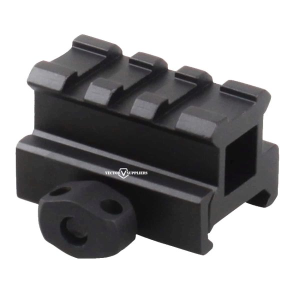 VO 0.83" Picatinny Riser Rail Mount (2.1 cm), Short - Black VO 0.83" Picatinny Riser Rail Mount (2.1 cm), Short - Black