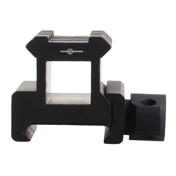 VO 0.83" Picatinny Riser Rail Mount (2.1 cm), Short - Black VO 0.83" Picatinny Riser Rail Mount (2.1 cm), Short - Black