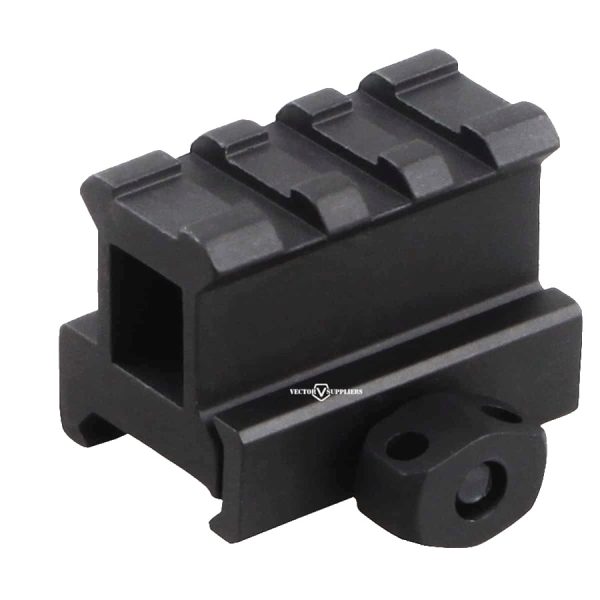 VO 1" Picatinny Riser Rail Mount (2.54 cm), Short - Black VO 1" Picatinny Riser Rail Mount (2.54 cm), Short - Black