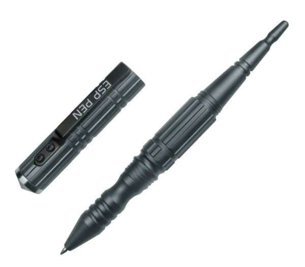 ESP Tactical Ballpoint Pen / Kubotan - Grey ESP Tactical Ballpoint Pen / Kubotan - Grey
