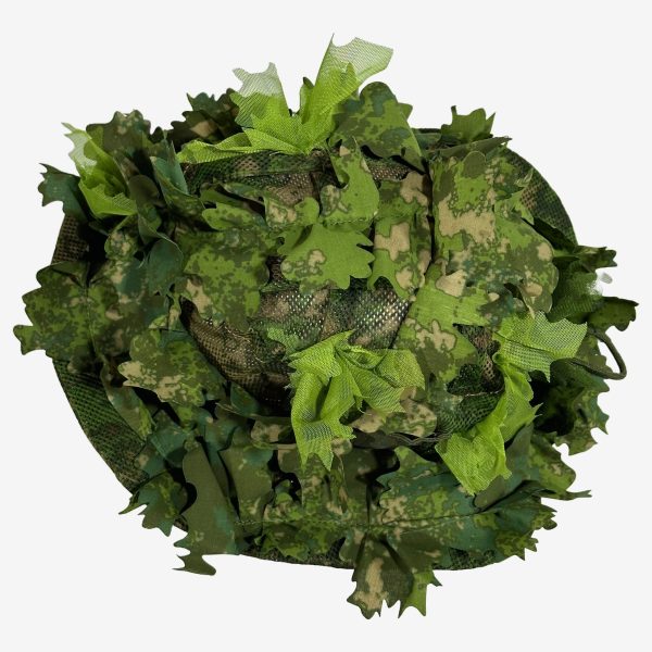 KMCS Boonie Hat with 3D Leaves - Next-Gen Green