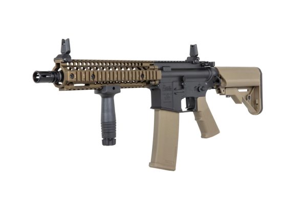 SA Daniel Defence® MK18 (SA-P19 Prime™ Aster II ETU) with Brushless Motor - Chaos Bronze SA Daniel Defence® MK18 (SA-P19 Prime™ Aster II ETU) with Brushless Motor - Chaos Bronze