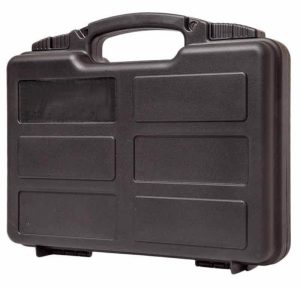 S&T Hard Pistol Case, 31x24.9x8 cm (Wave) - Black