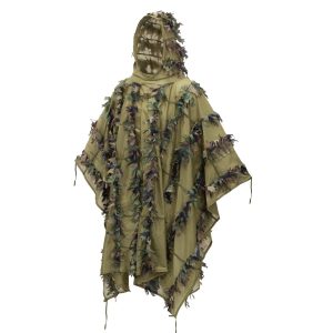 HELIKON 3D Ghillie Poncho® LEAF - US Woodland HELIKON 3D Ghillie Poncho® LEAF - US Woodland