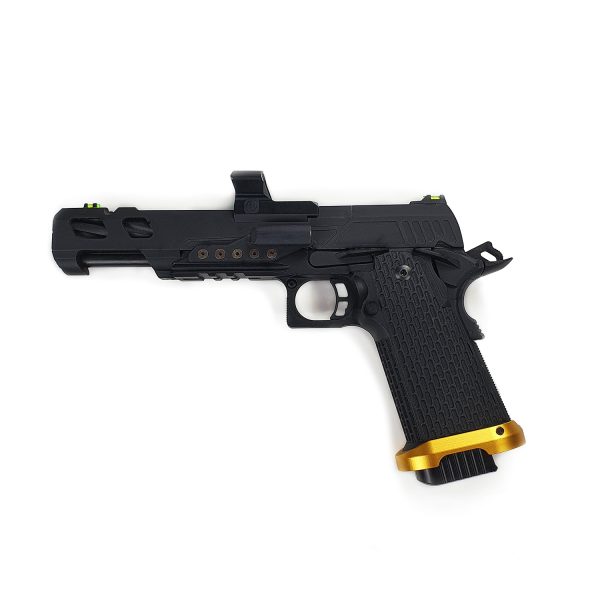 Novritsch SSP1 / SSP5 Enlarged CNC Magwell - Gold