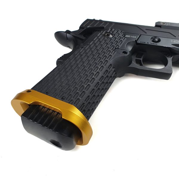 Novritsch SSP1 / SSP5 Enlarged CNC Magwell - Red Novritsch SSP1 / SSP5 Enlarged CNC Magwell - Red