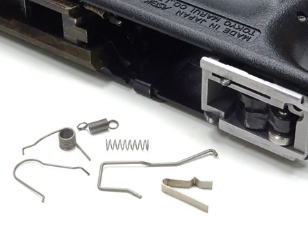 GD TM / WE G-series Enhanced Steel Spring Set, 6 Pcs - Silver