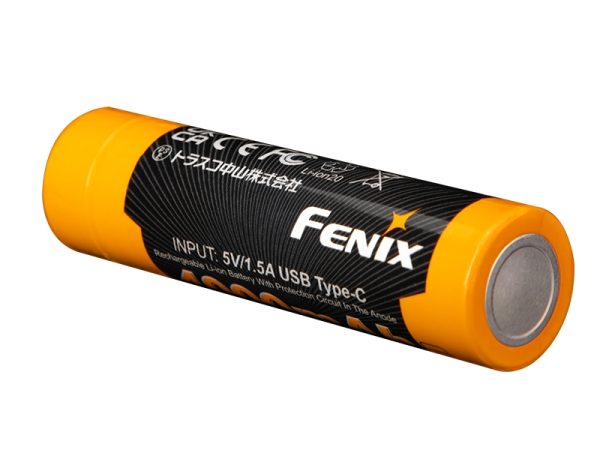 Charging battery USB-C Fenix 18650 4000 mAh (Li-Ion) Charging battery USB-C Fenix 18650 4000 mAh (Li-Ion)
