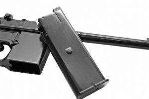 WE Long Gas Magazine for WE 712 GBB, 26 BBs - Black