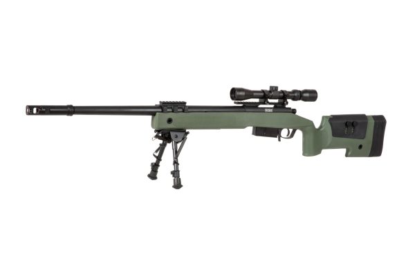 SA M40A5 (SA-S03 CORE™) Sniper Rifle with Accessories - Green
