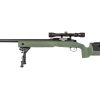 SA M40A3 (SA-S02 CORE™) Sniper Rifle with Accessories - Green SA M40A3 (SA-S02 CORE™) Sniper Rifle with Accessories - Green