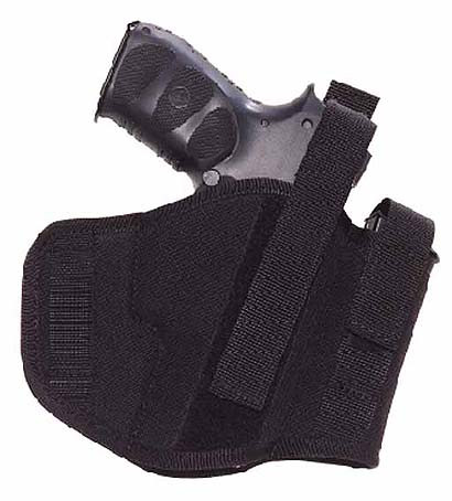 DASTA 202-5Z Belt Holster for P 99, G 17, USP and P 228 with pouch, Ambidextrous - Black