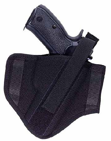 Bothsides hip holster for revolvers 4" and pistols 5"