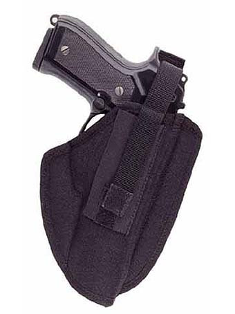 Shaped onesides hip holster for CZ 75/85, CZ 75 SP 01, GLOCK 17, SIG P 226, Beretta 92
