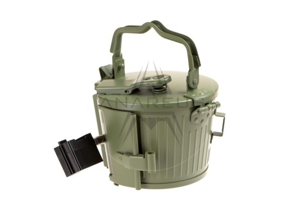 G&G Electric Drum Magazine for MG42, 1700 BBs - Green