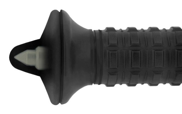 ESP Rubber Baton Tip with Glass Breaker - Black ESP Rubber Baton Tip with Glass Breaker - Black
