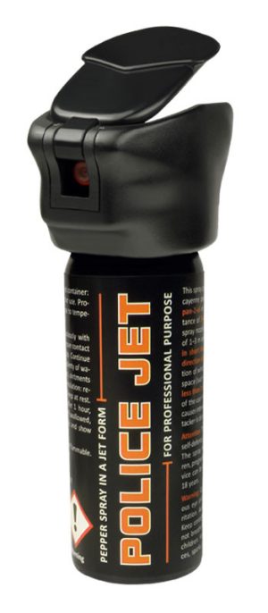 ESP Defensive Pepper Spray POLICE JET 50 (Beam - 6 m) - Black ESP Defensive Pepper Spray POLICE JET 50 (Beam - 6 m) - Black