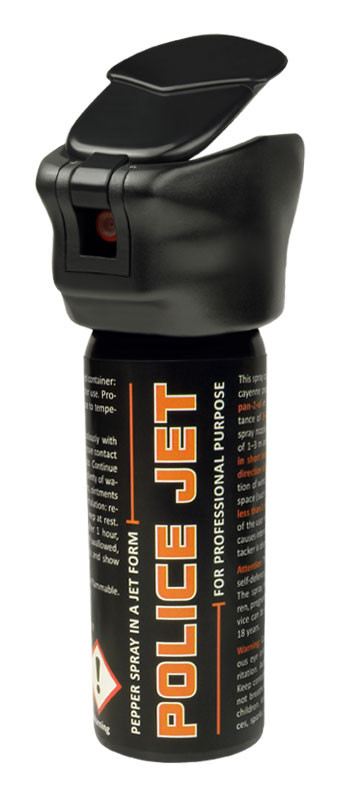 ESP Defensive Pepper Spray POLICE JET 50 (Beam - 6 m) - Black ESP Defensive Pepper Spray POLICE JET 50 (Beam - 6 m) - Black