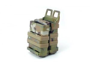 FMA Polymer MOLLE FastMag Pouch for M4 / 5.56 Magazines, 2 pcs - MC