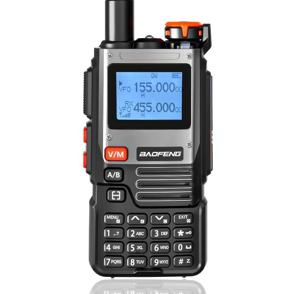 Baofeng UV-K61 Tri-band Radio (AIR / VHF / UHF), USB-C - Black Baofeng UV-K61 Tri-band Radio (AIR / VHF / UHF), USB-C - Black