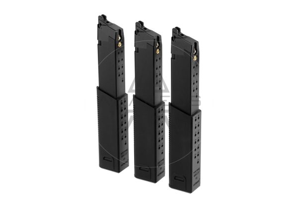 3x Magazines for Krytac Kriss Vector GBB, 60 BBs - Black 3x Magazines for Krytac Kriss Vector GBB, 60 BBs - Black