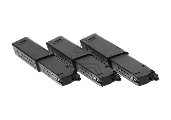 3x Magazines for Krytac Kriss Vector GBB, 60 BBs - Black 3x Magazines for Krytac Kriss Vector GBB, 60 BBs - Black
