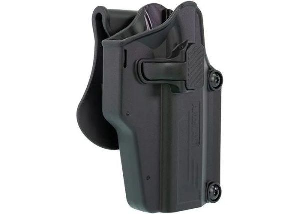 AMOMAX Universal Pistol Holster Per-Fit™, Right Hand - Black AMOMAX Universal Pistol Holster Per-Fit™, Right Hand - Black