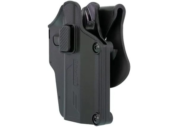AMOMAX Universal Pistol Holster Per-Fit™, Right Hand - Black AMOMAX Universal Pistol Holster Per-Fit™, Right Hand - Black